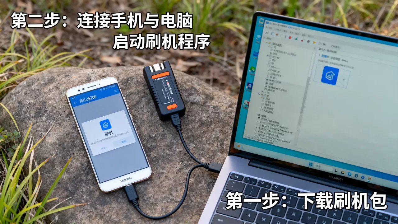 华为c5700刷机教程，华为c5700刷机