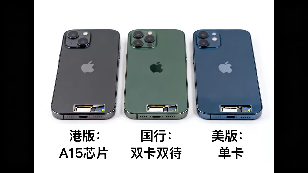 iphone港版国行美版区别，iphone港版国行美版区别大吗