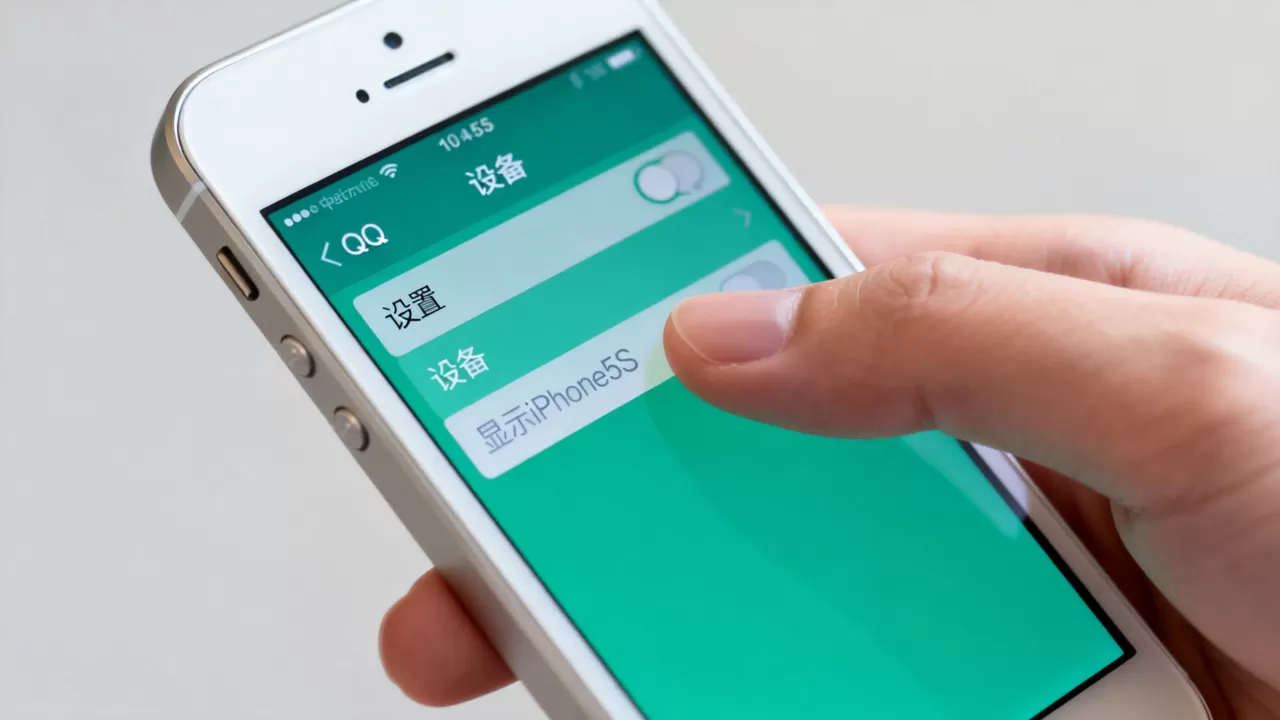 QQ怎么显示iPhone5s,QQ如何设置显示iPhone5S QQ怎么显示iPhone5s,QQ如何设置显示iPhone5S