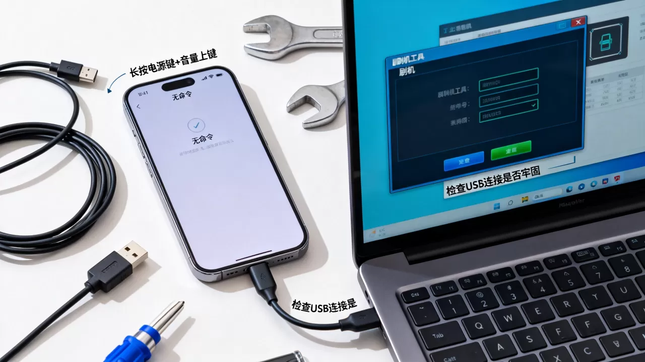 为什么刷机无命令,刷机没反应怎么办 为什么刷机无命令,刷机没反应怎么办