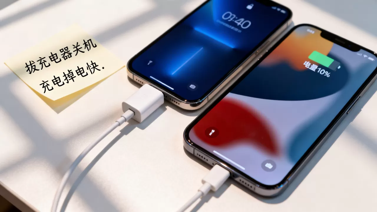 iphone拔充电器就关机怎么回事,iphone充电掉电快 iphone拔充电器就关机怎么回事,iphone充电掉电快