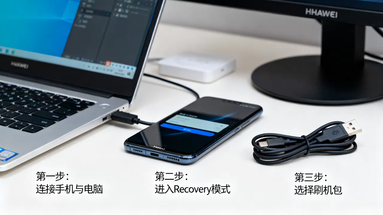 华为手机怎么刷机教程，华为手机刷机步骤