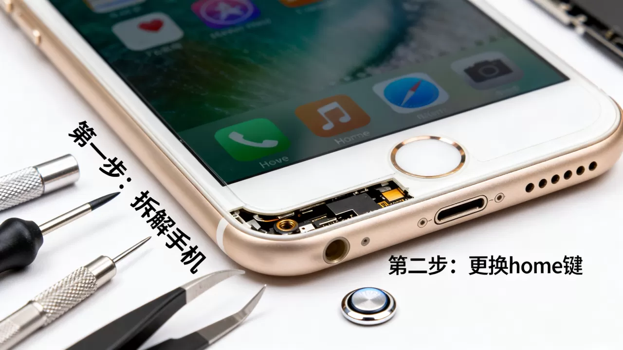 iphone6换home键指纹失灵怎么办，iphone6换home键
