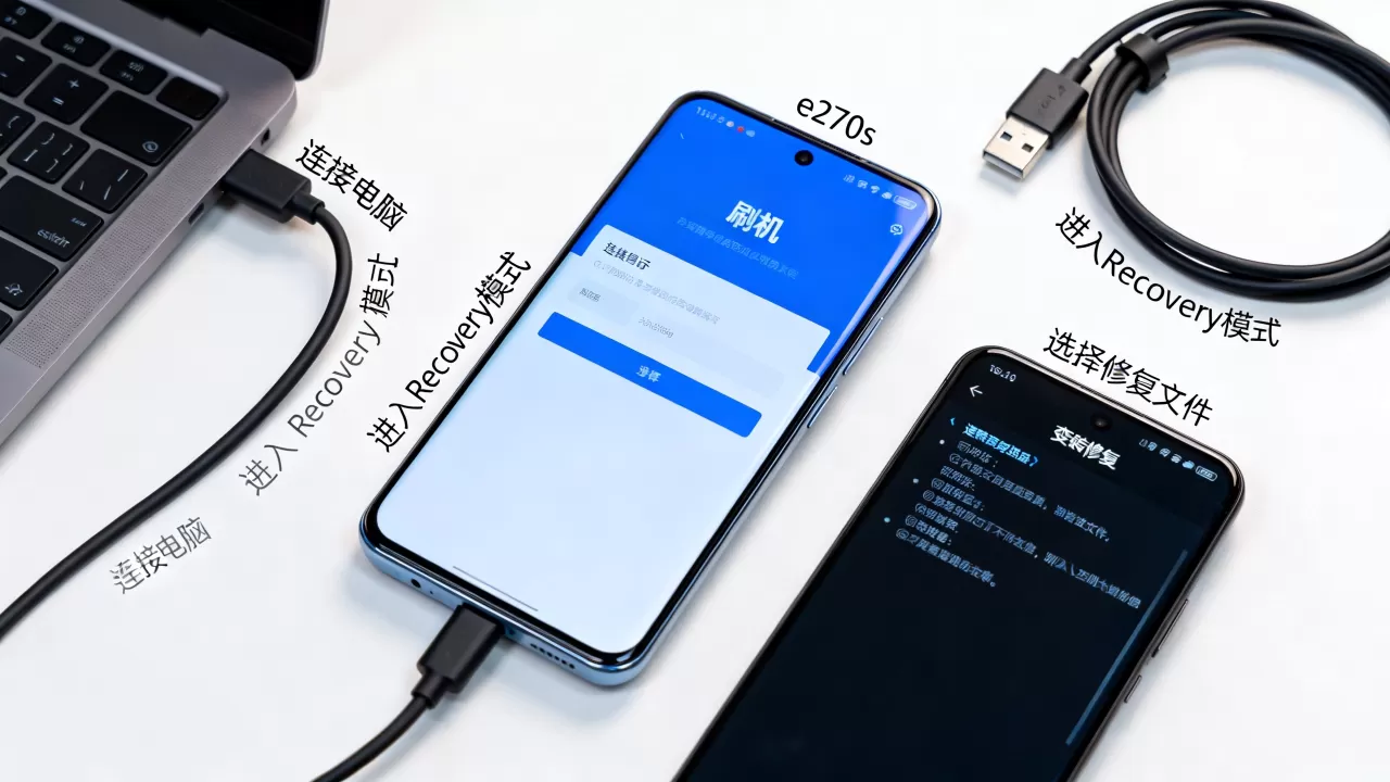 e270s刷机教程，e270s刷机变砖怎么修复