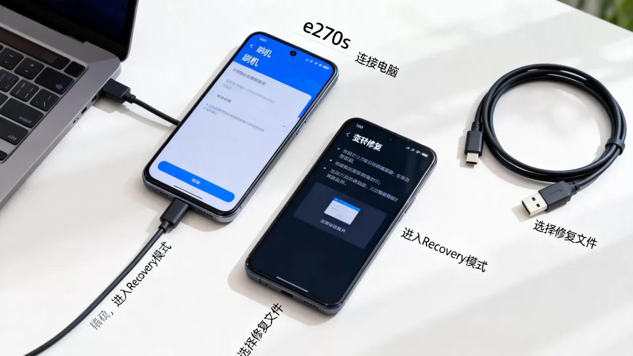 e270s刷机教程，e270s刷机变砖怎么修复