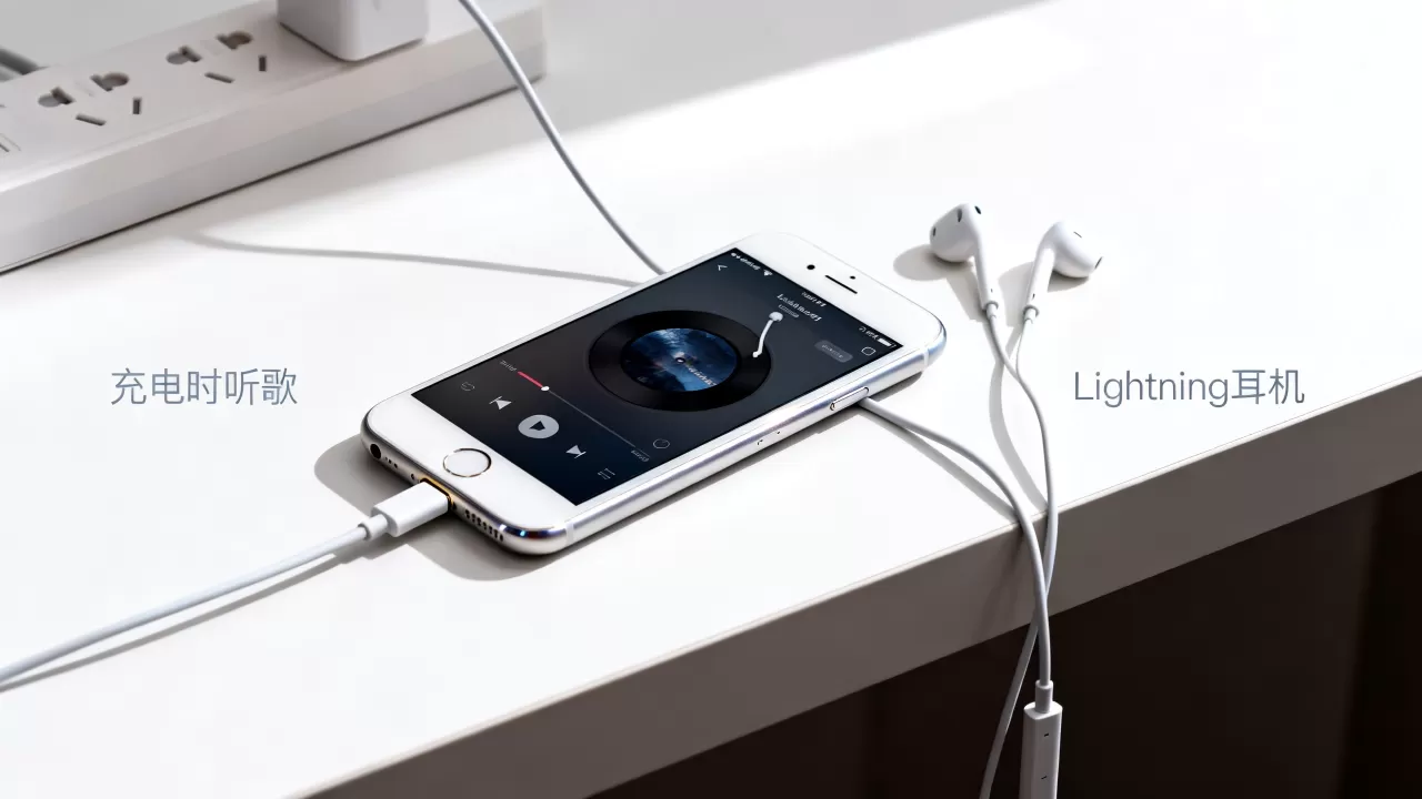 iPhone7怎么充电又听歌,iPhone7充电时听歌解决方法 iPhone7怎么充电又听歌,iPhone7充电时听歌解决方法