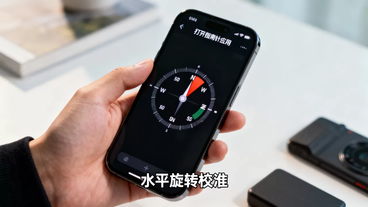 iphone指南针怎么用,iphone指南针校准方法 iphone指南针怎么用,iphone指南针校准方法