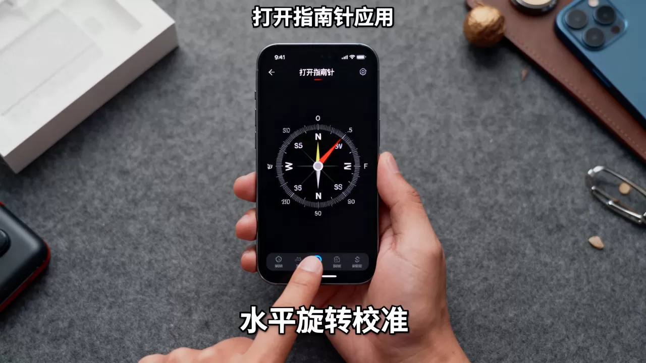 iphone指南针怎么用,iphone指南针校准方法 iphone指南针怎么用,iphone指南针校准方法