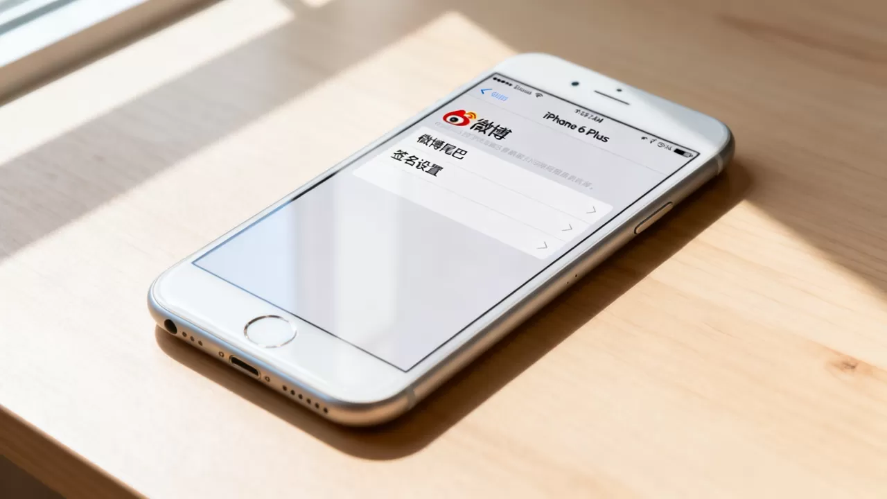 iphone6 plus微博尾巴怎么弄,iphone6 plus微博签名设置 iphone6 plus微博尾巴怎么弄,iphone6 plus微博签名设置