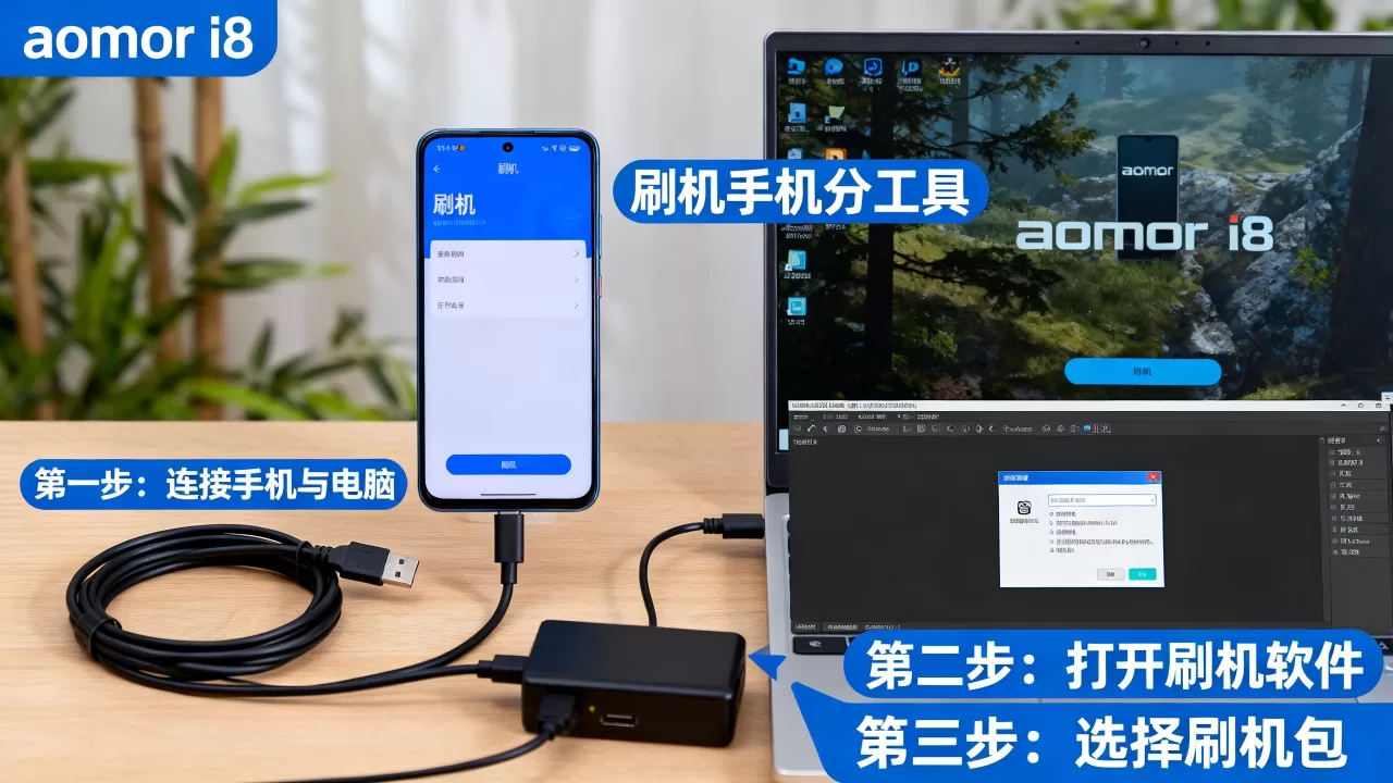 aomor i8刷机教程，aomor i8刷机