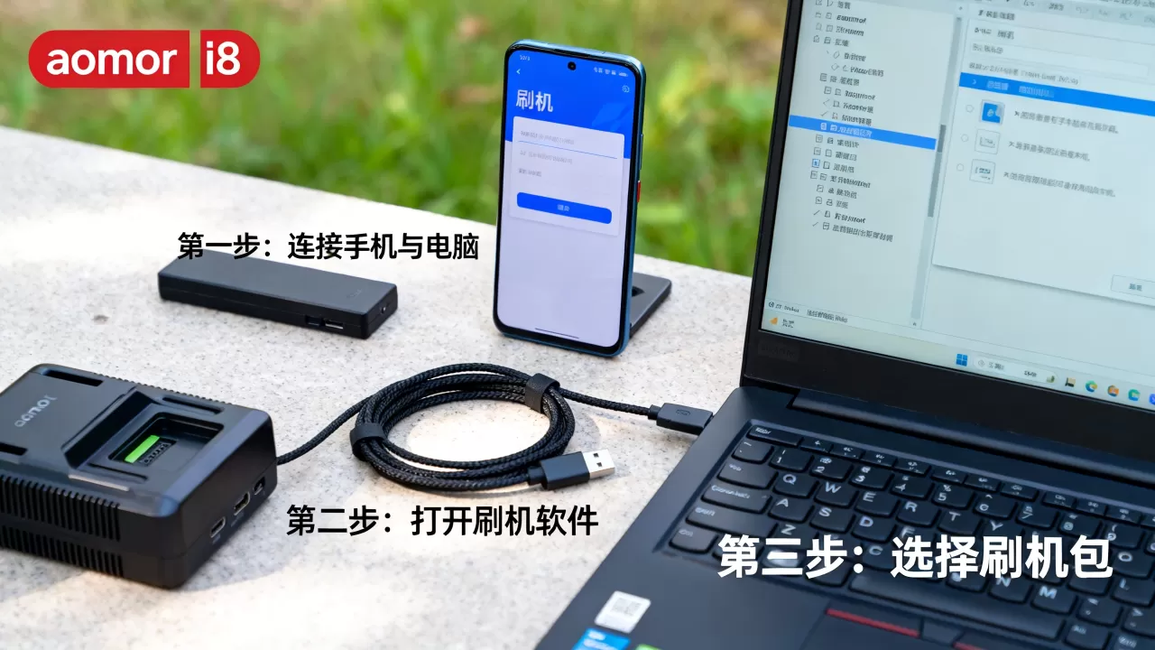 aomor i8刷机教程，aomor i8刷机