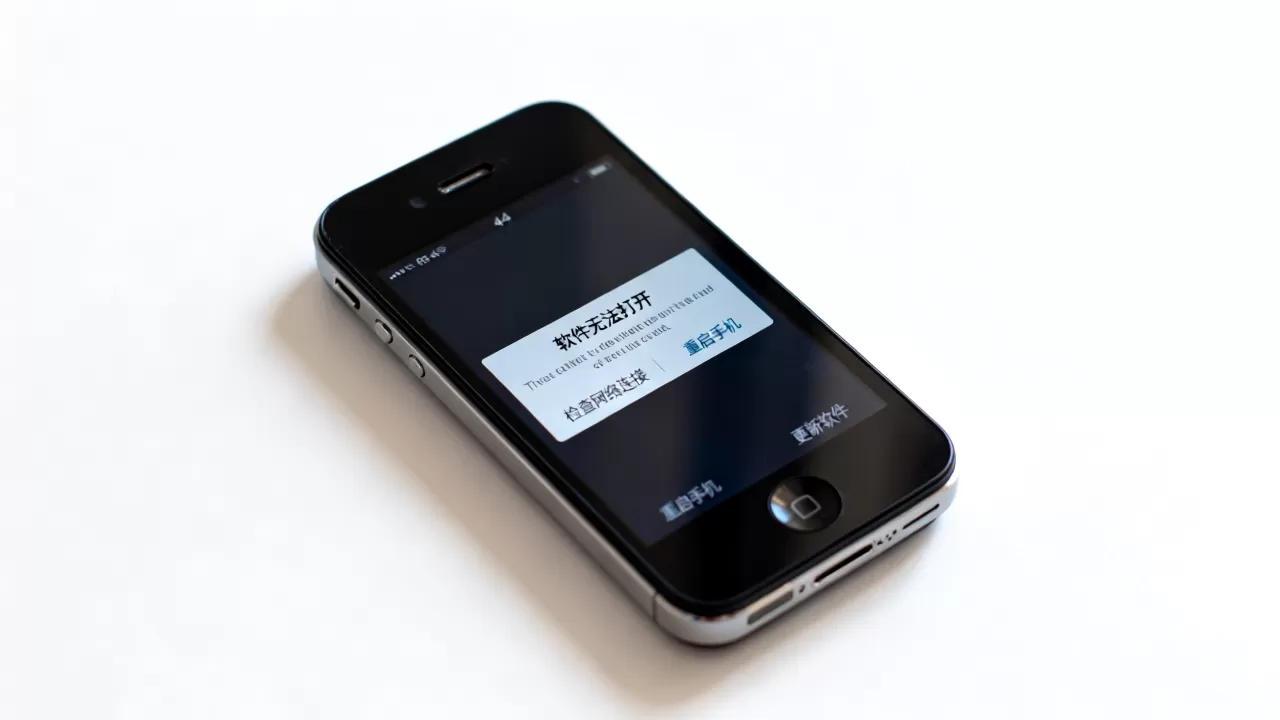 iPhone4s软件打不开怎么办，iPhone4s软件打不开