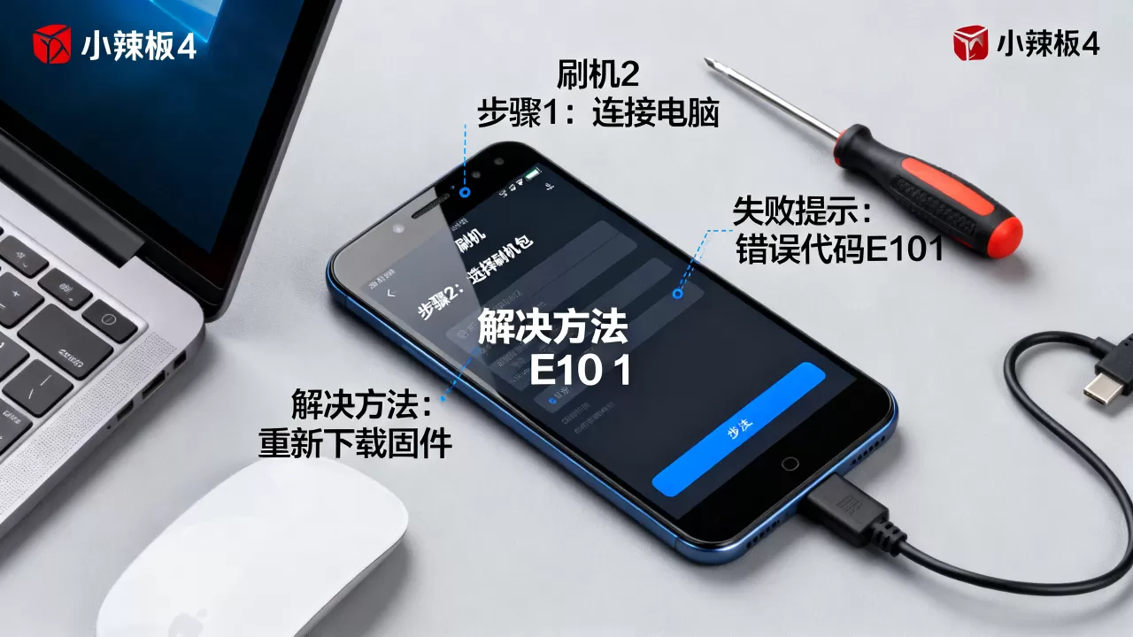 小辣椒4刷机教程，小辣椒4手机刷机失败怎么办