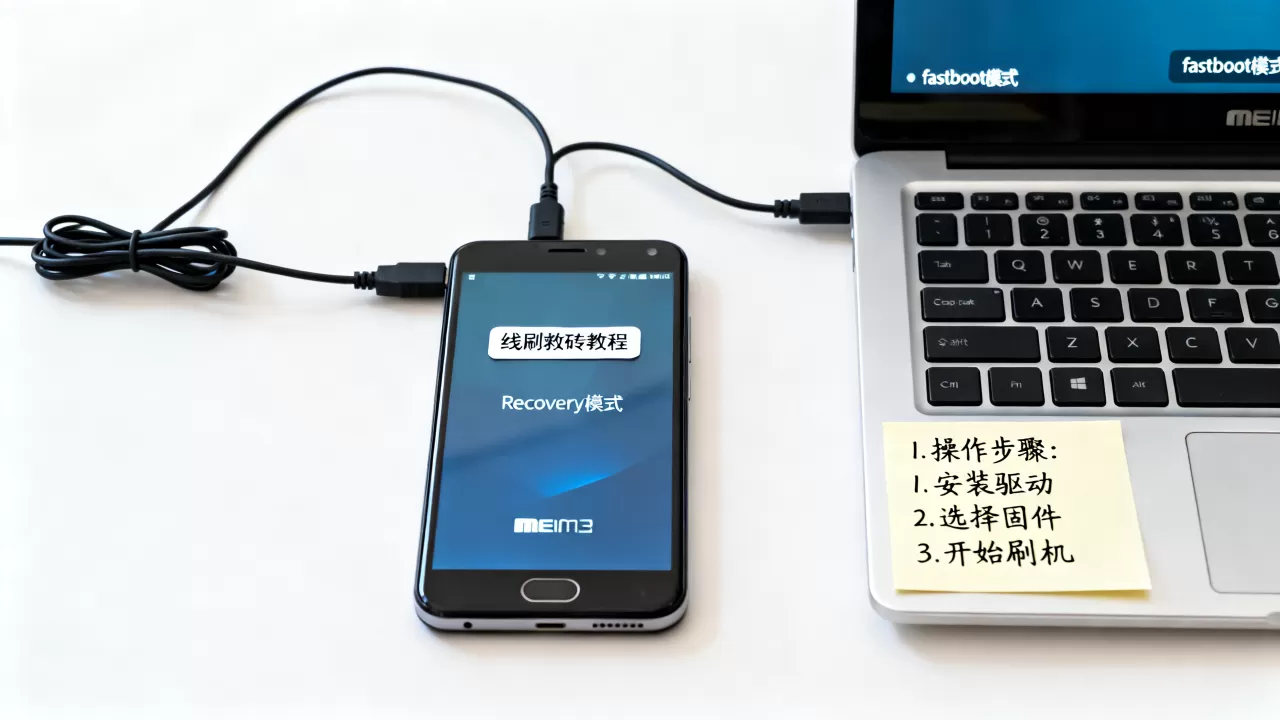 魅族mx3刷机线刷教程，魅族mx3线刷救砖