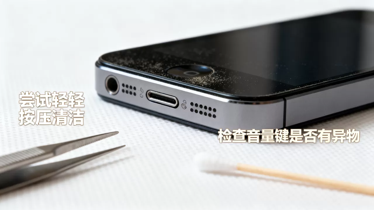 iPhone5s音量键失灵怎么办，iPhone5s音量键失灵