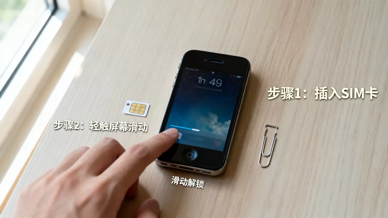 iphone4s如何解锁，iphone4s解锁教程