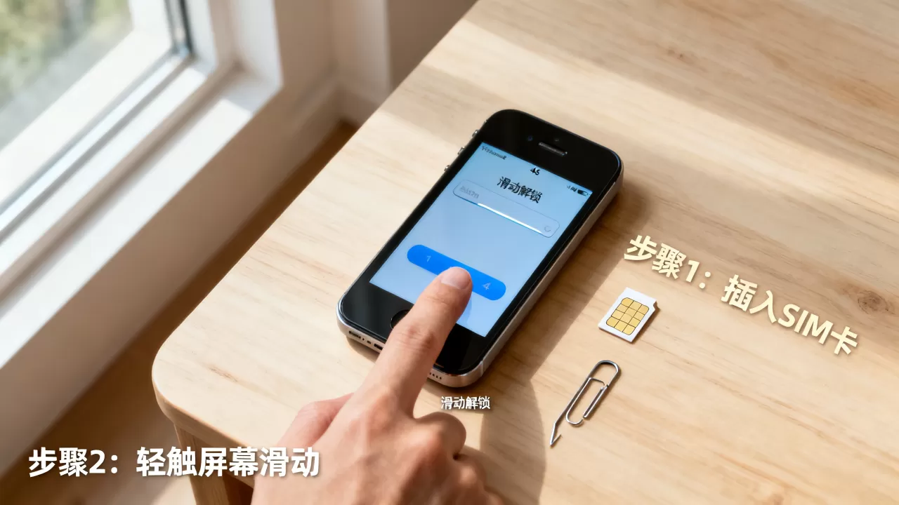 iphone4s如何解锁，iphone4s解锁教程