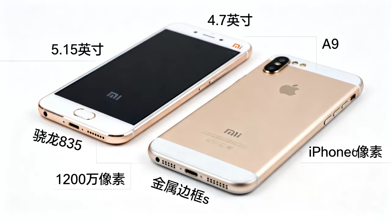 小米手机6和iPhone6s哪个值得入手？小米6与iPhone6s对比