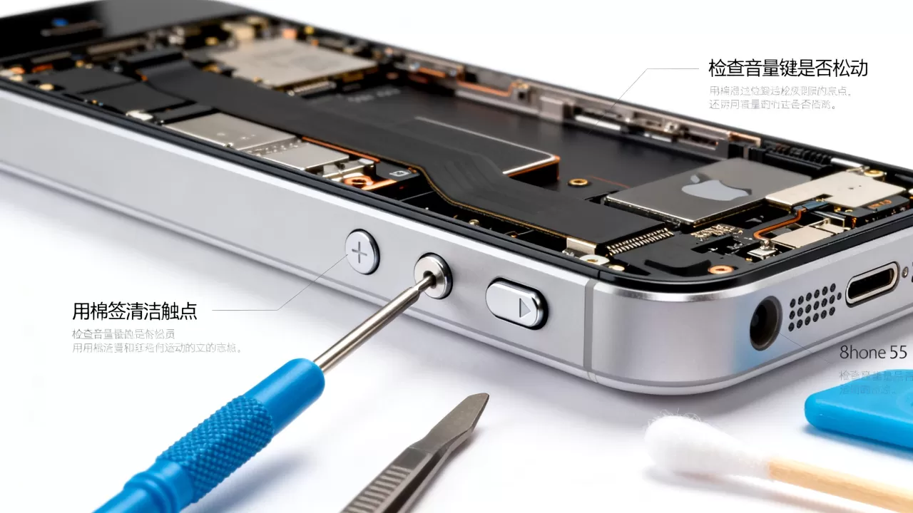 iphone5s音量键失灵怎么办?iphone5s音量键失灵修复 iphone5s音量键失灵怎么办?iphone5s音量键失灵修复