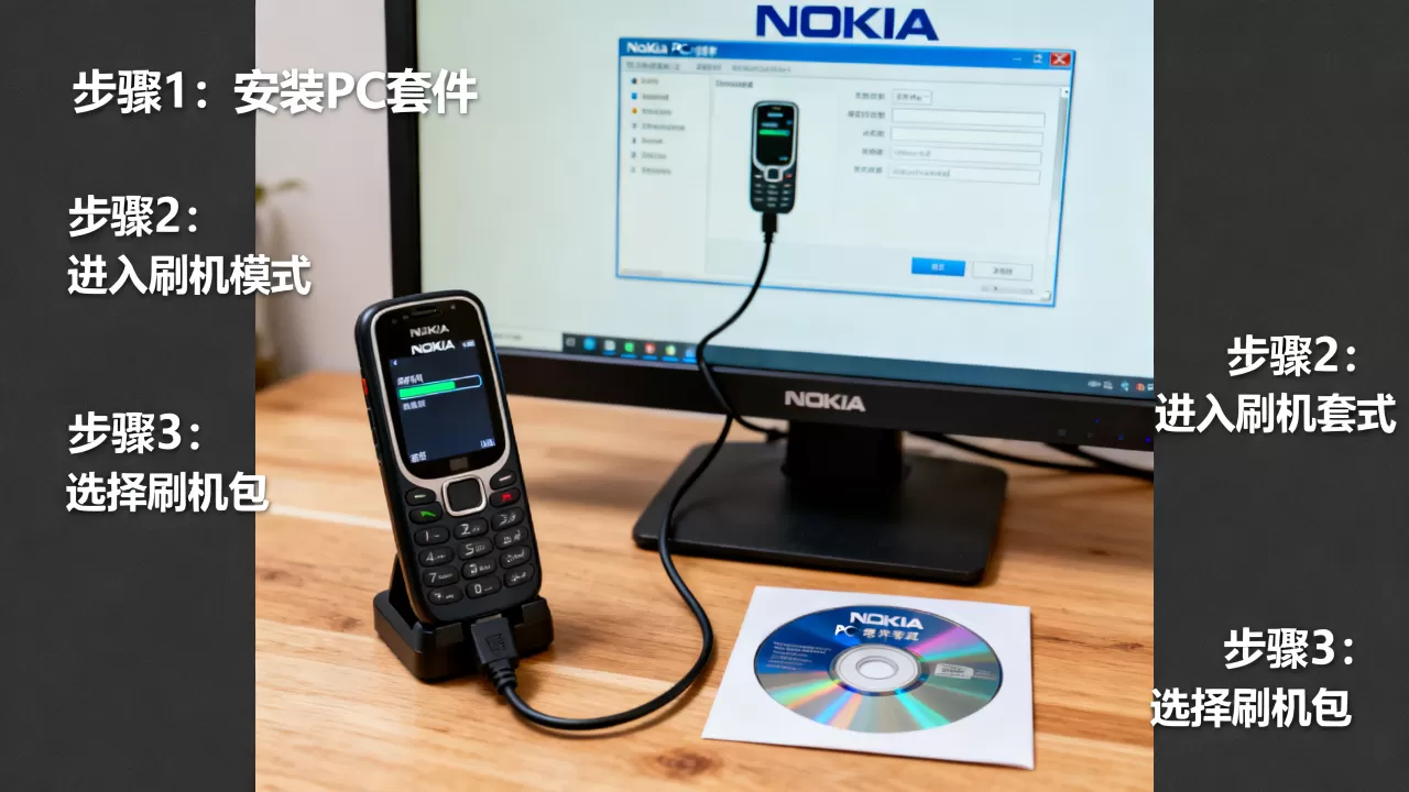 诺基亚pc套件刷机教程,诺基亚pc套件刷机失败怎么办 诺基亚pc套件刷机教程,诺基亚pc套件刷机失败怎么办