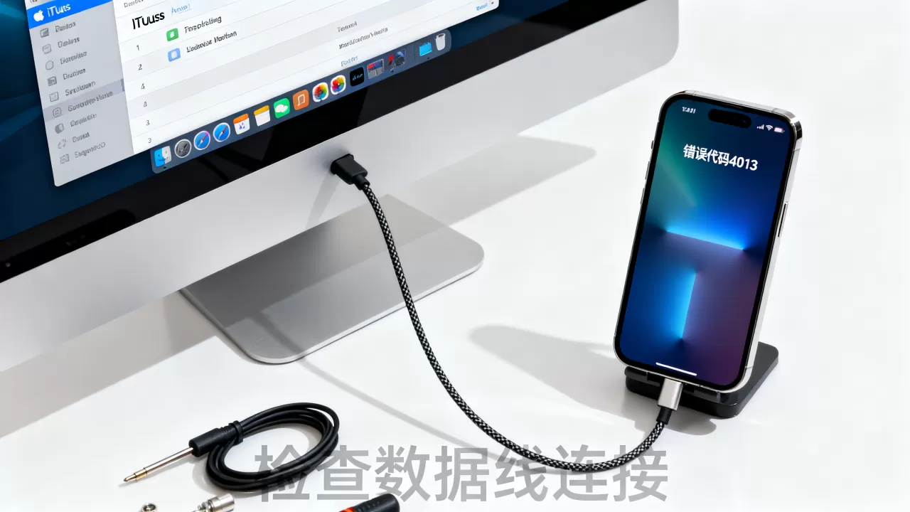 刷机发生错误4013，iPhone刷机出现4013错误代码怎么解决