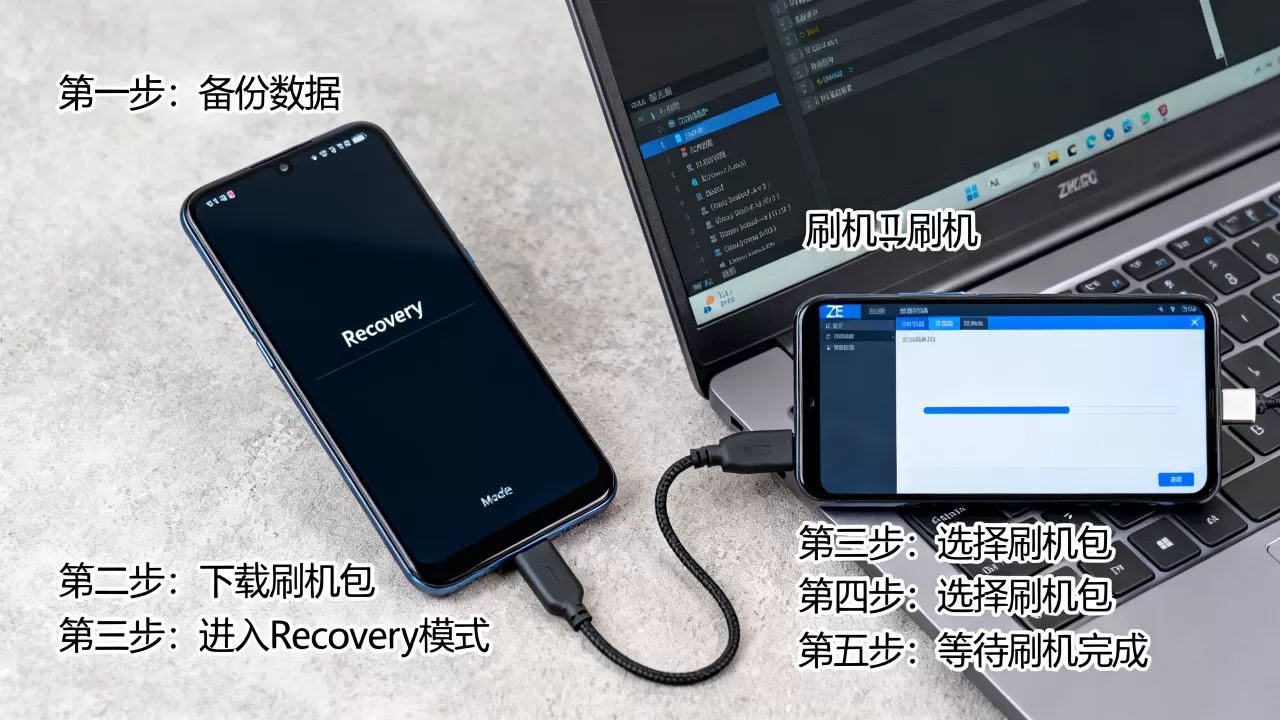 中兴手机刷机步骤教程，中兴手机刷机失败怎么办