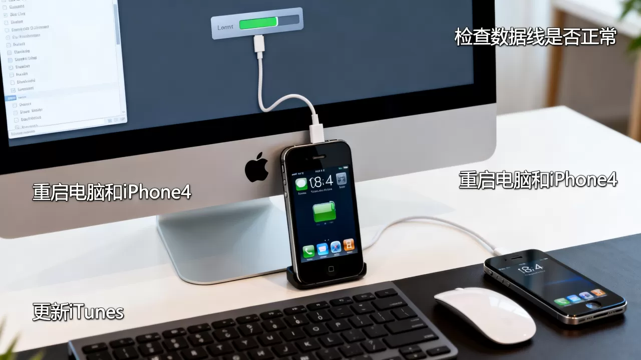 电脑无法识别iPhone4怎么办,iPhone4连接电脑没反应 电脑无法识别iPhone4怎么办,iPhone4连接电脑没反应