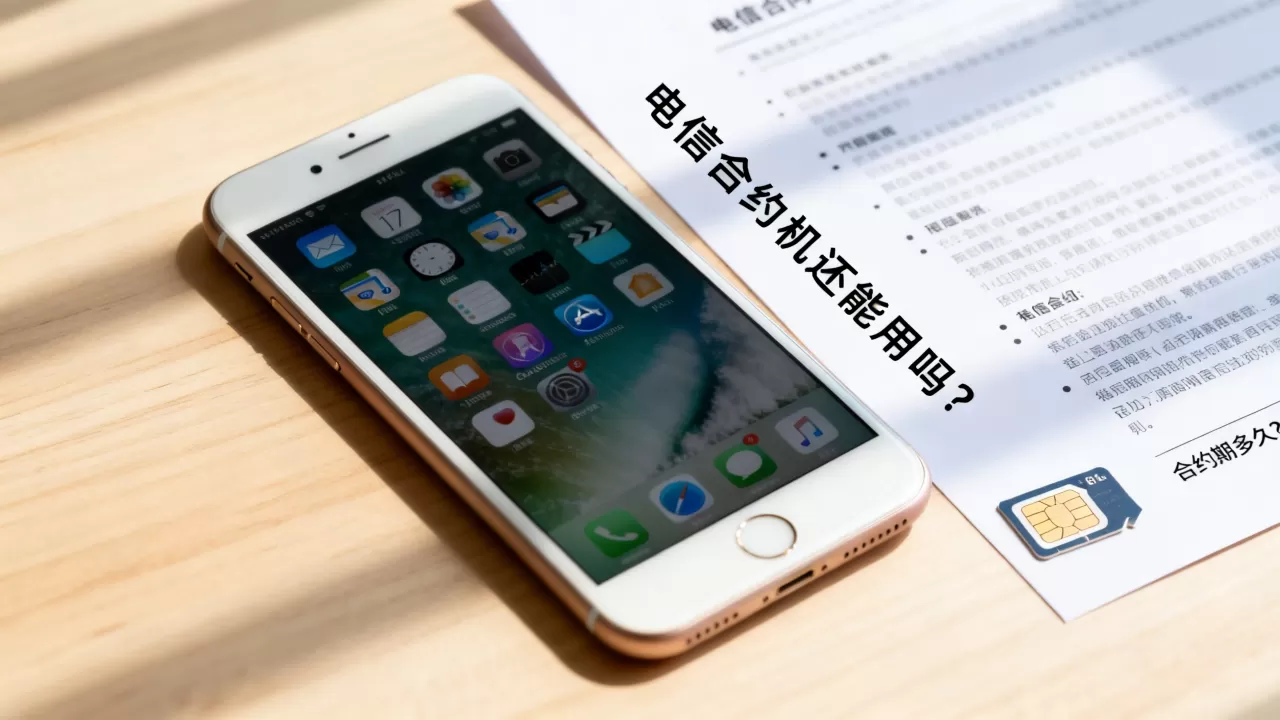 iphone6 plus 电信合约机还能用吗，电信合约机合约期