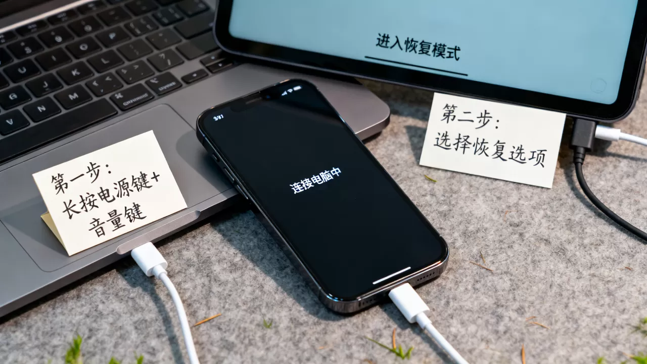 手机黑屏如何刷机，手机黑屏无法开机怎么恢复系统