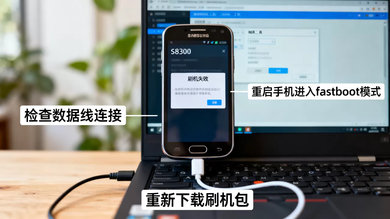s8300刷机失败怎么办，s8300刷机