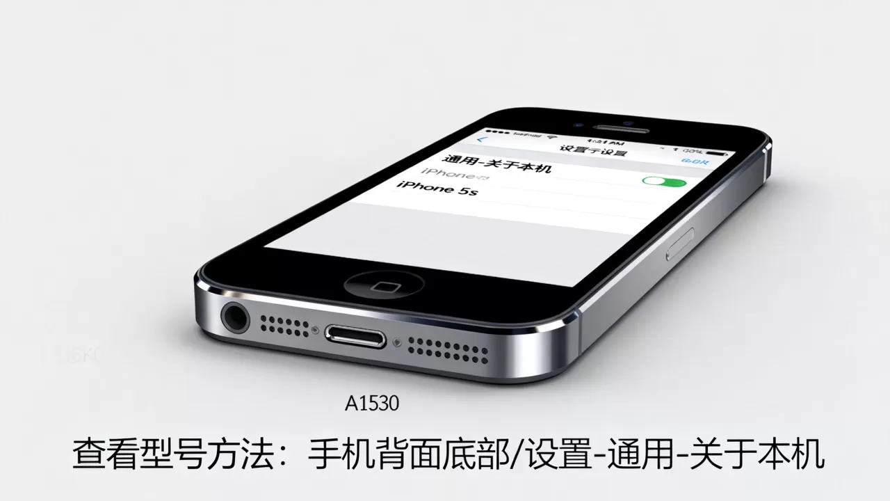 iphone5s怎么查看型号，iphone5s查看型号