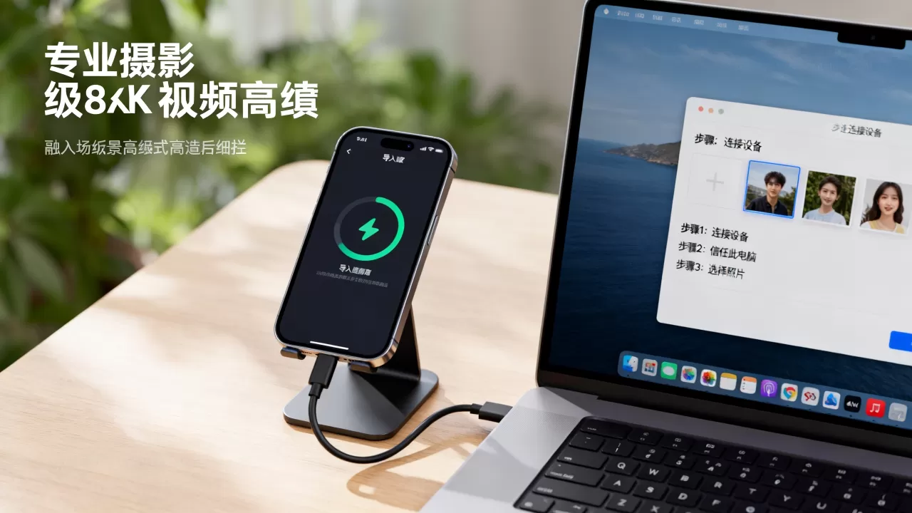 iphone照片来自我的电脑怎么导入，iphone导入电脑照片