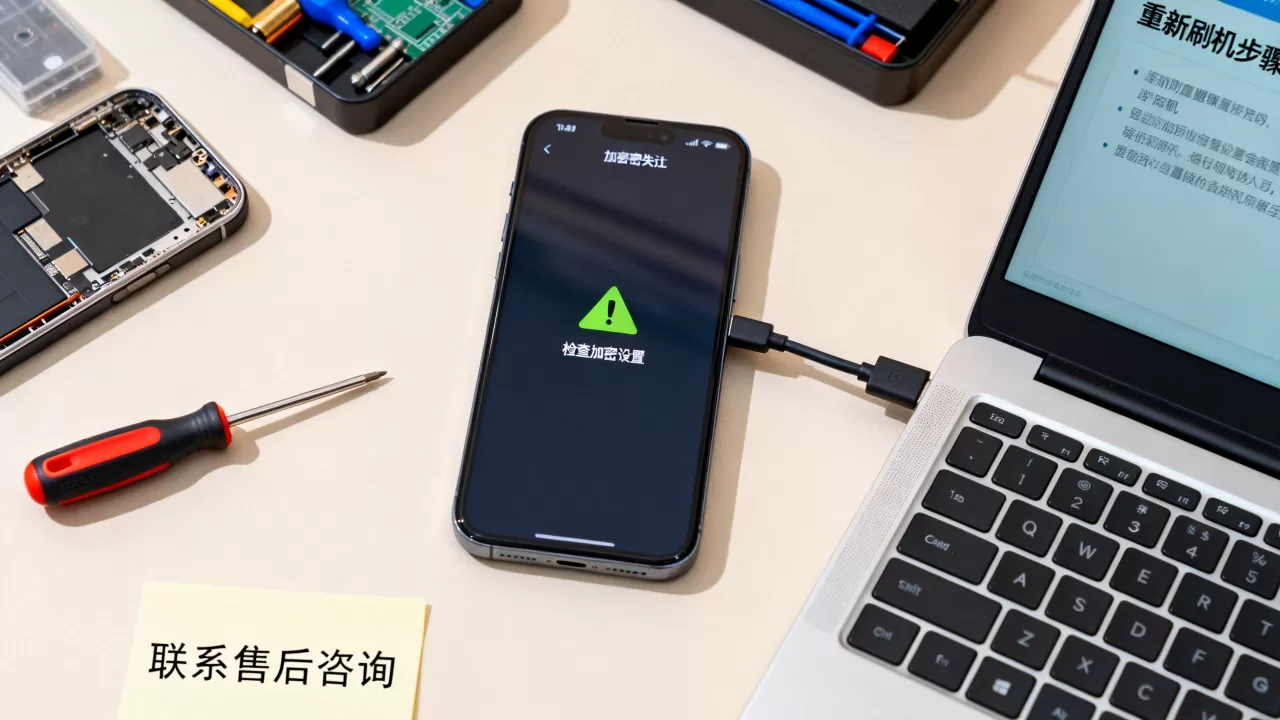 刷机后加密失败怎么办，刷机后加密失败解决方法