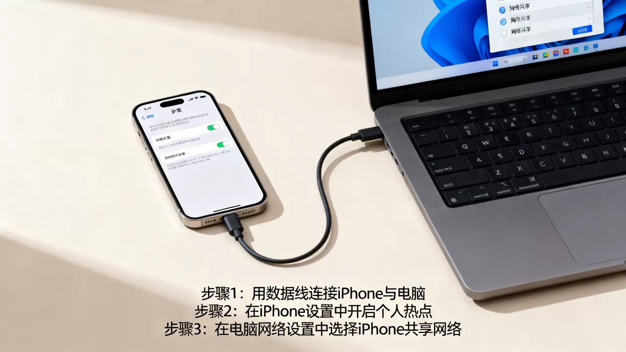 iphone怎么连接电脑上网,iphone连电脑共享网络 iphone怎么连接电脑上网,iphone连电脑共享网络