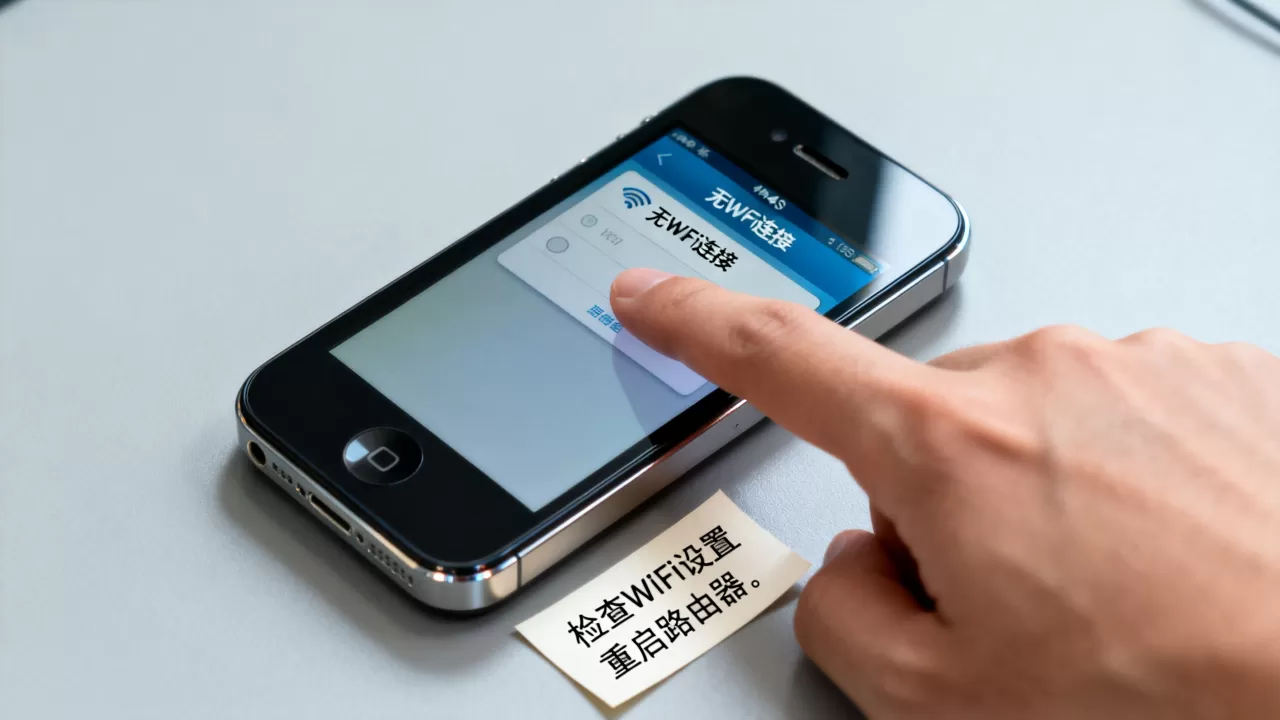 iphone4s无wifi怎么办，iphone4s无wifi