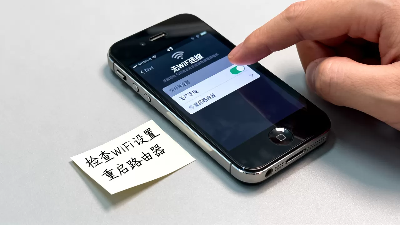 iphone4s无wifi怎么办，iphone4s无wifi