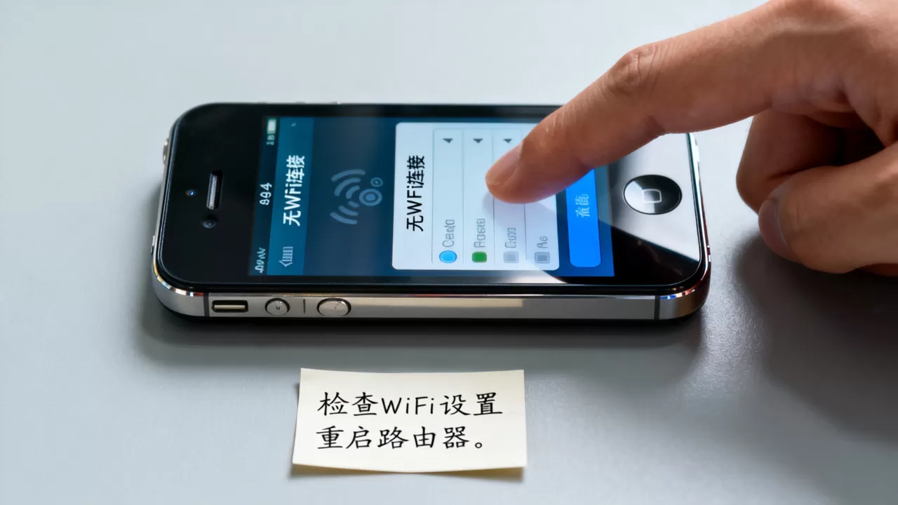 iphone4s无wifi怎么办，iphone4s无wifi