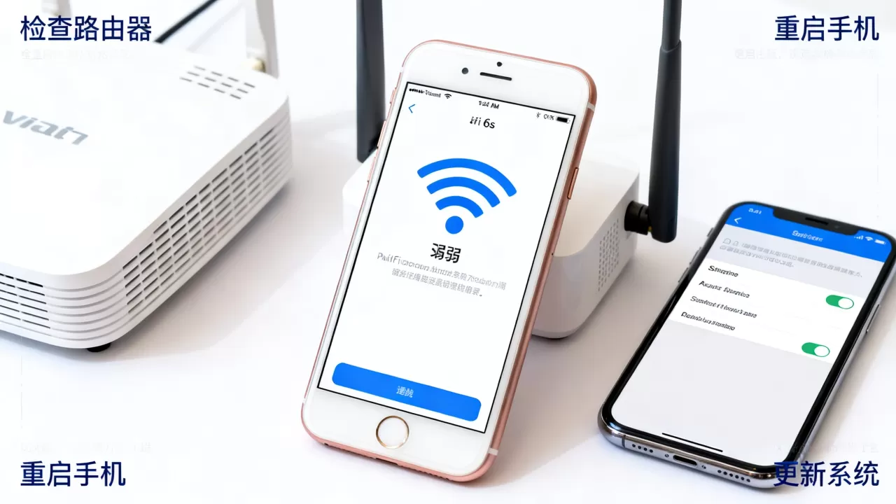 iphone6s wifi网速慢怎么办，iphone6s wifi网速