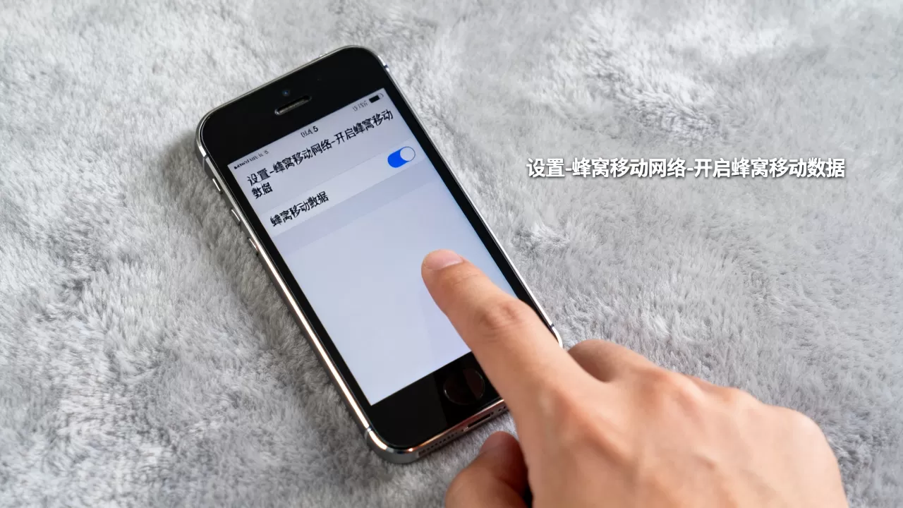 iphone5移动数据设置，iphone5怎么开启移动数据