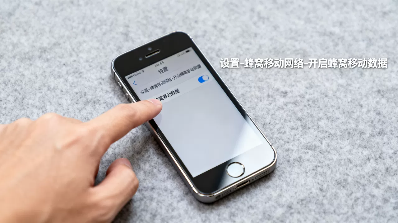 iphone5移动数据设置，iphone5怎么开启移动数据