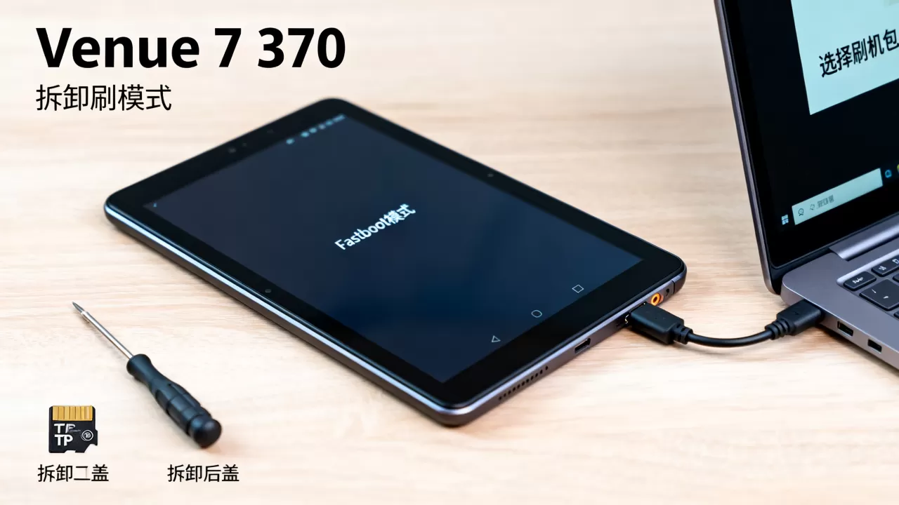 venue 7 3730刷机教程，平板无法开机变砖怎么办
