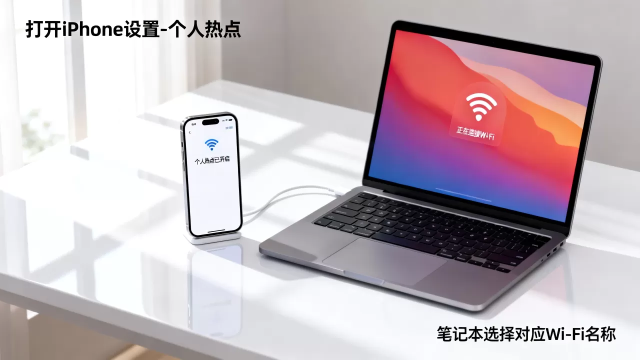 笔记本怎么通过iPhone上网?iPhone共享网络给笔记本教程 笔记本怎么通过iPhone上网?iPhone共享网络给笔记本教程