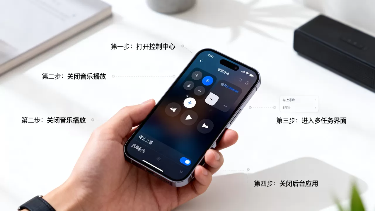 iphone怎么关闭音乐播放器,iphone关闭后台应用 iphone怎么关闭音乐播放器,iphone关闭后台应用