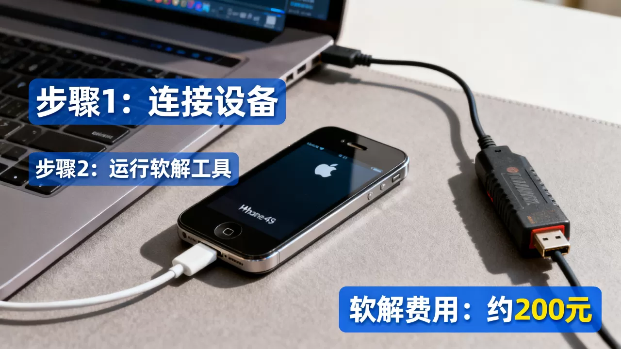 iphone4s软解教程，iphone4s软解需要多少钱
