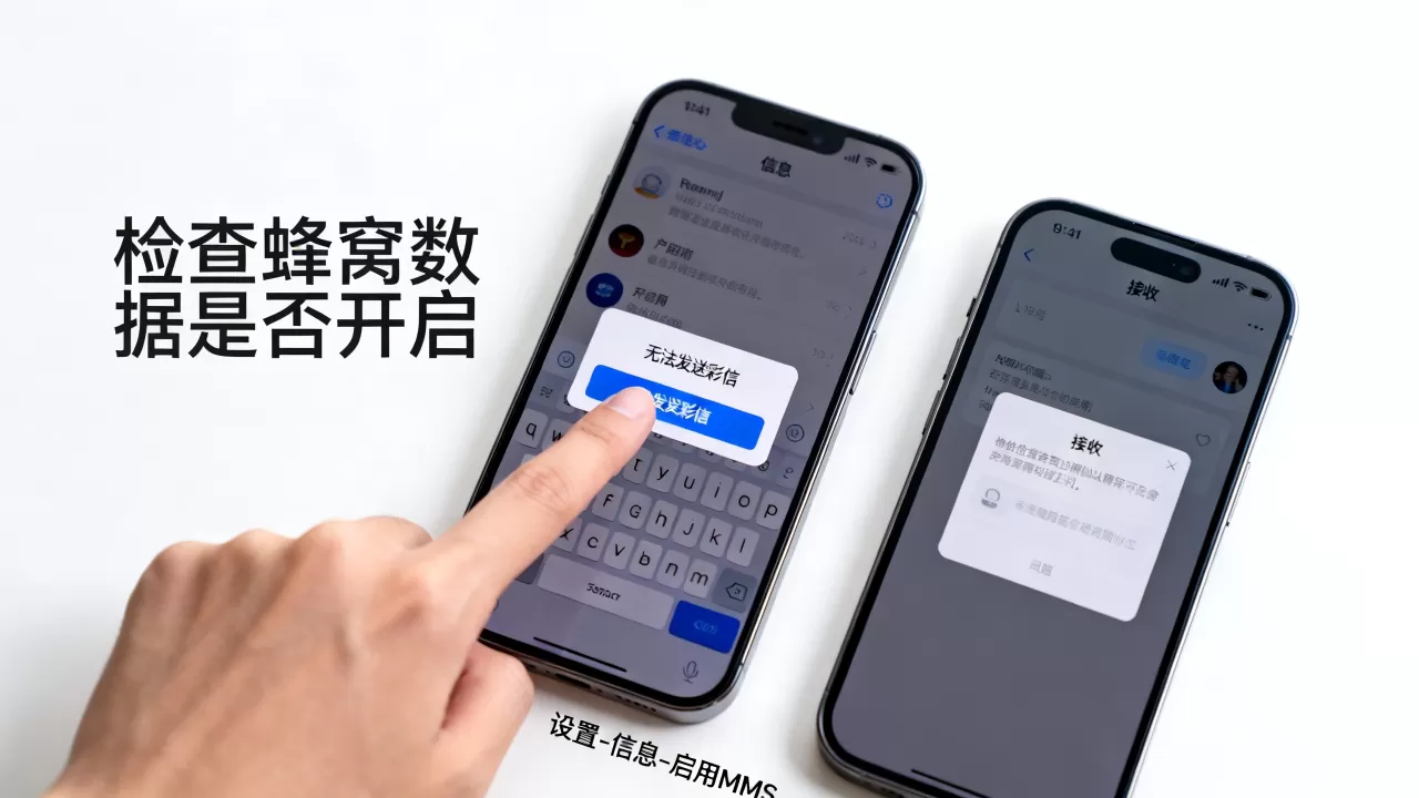 iphone为什么发不了彩信，iphone发不了彩信怎么办
