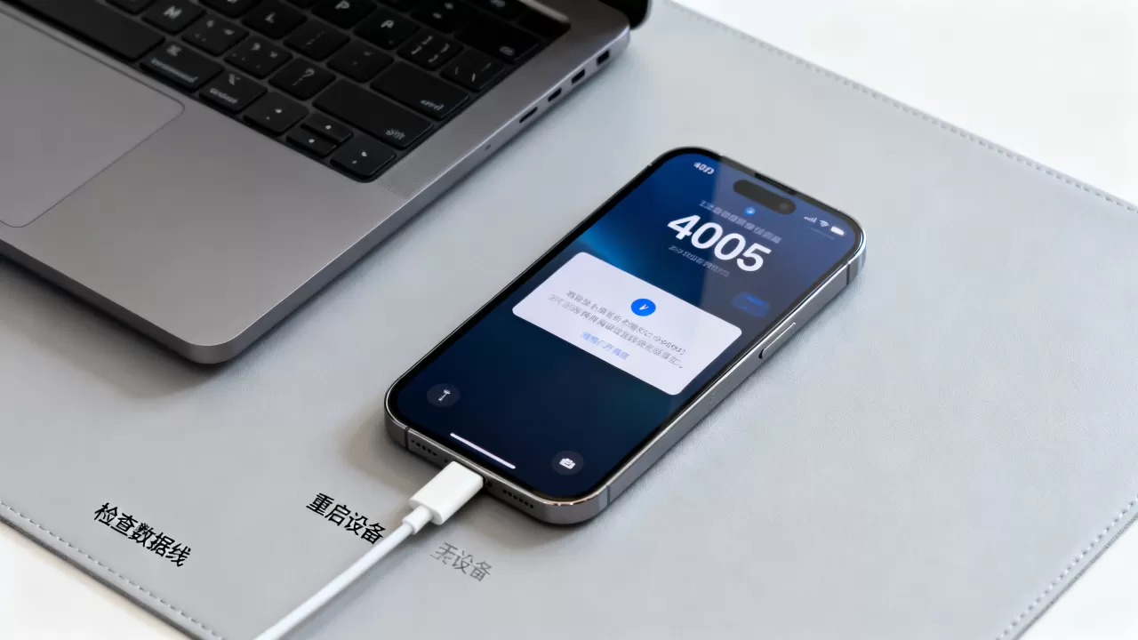 iphone刷机4005错误怎么办，iphone刷机4005错误