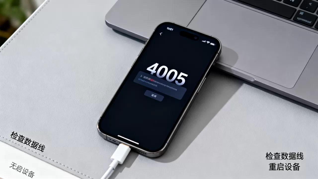 iphone刷机4005错误怎么办，iphone刷机4005错误