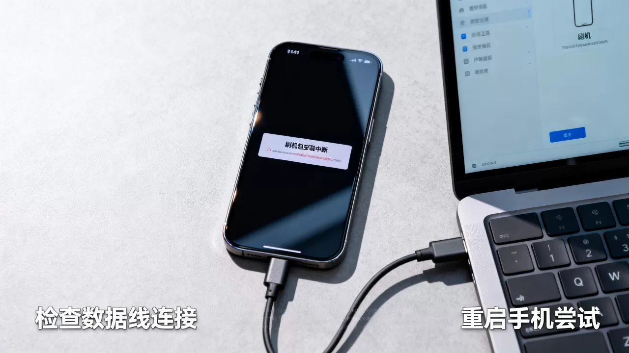 刷机包安装中断怎么办，手机刷机失败解决方法