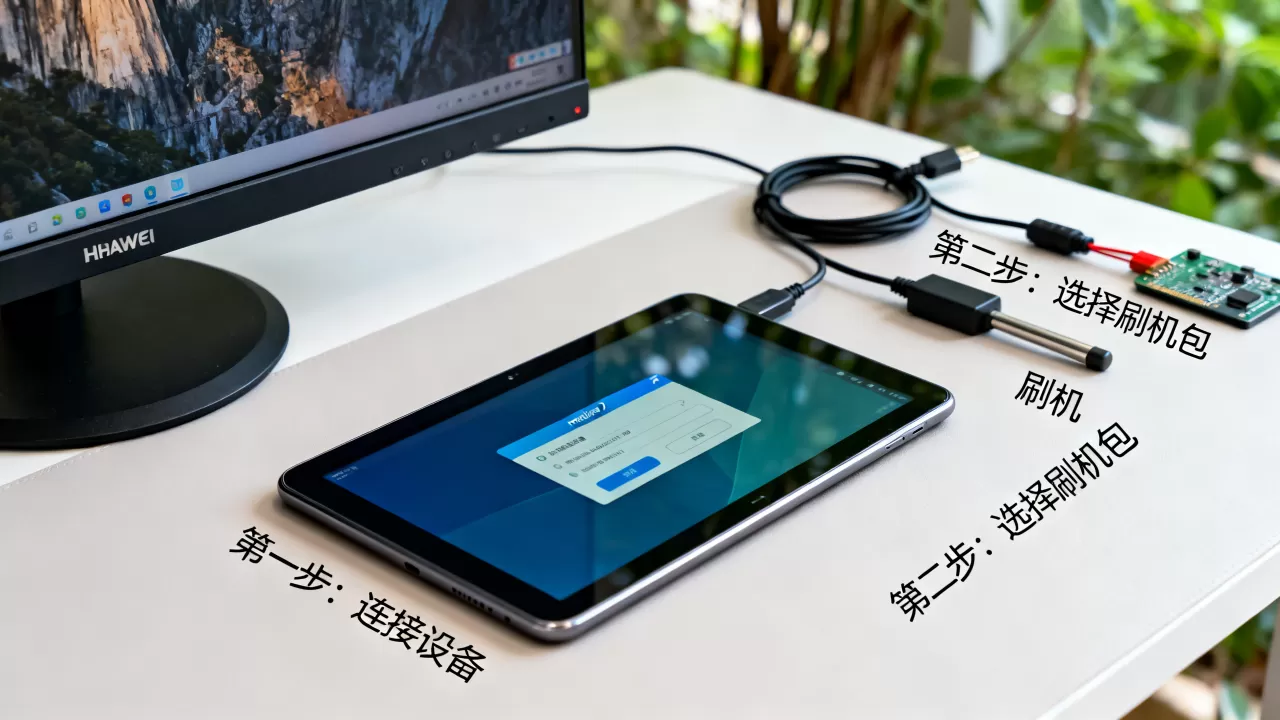华为mediapad 7刷机教程，华为平板7怎么刷机