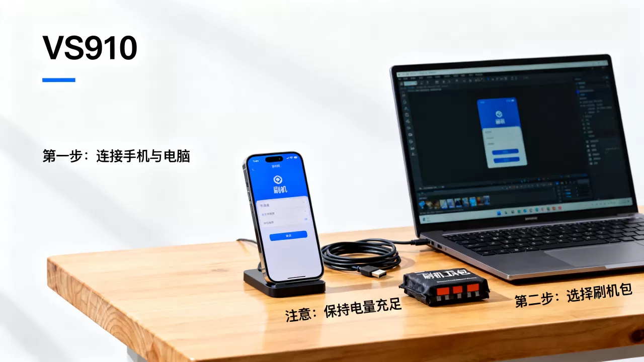 vs910刷机教程，vs910刷机失败怎么办